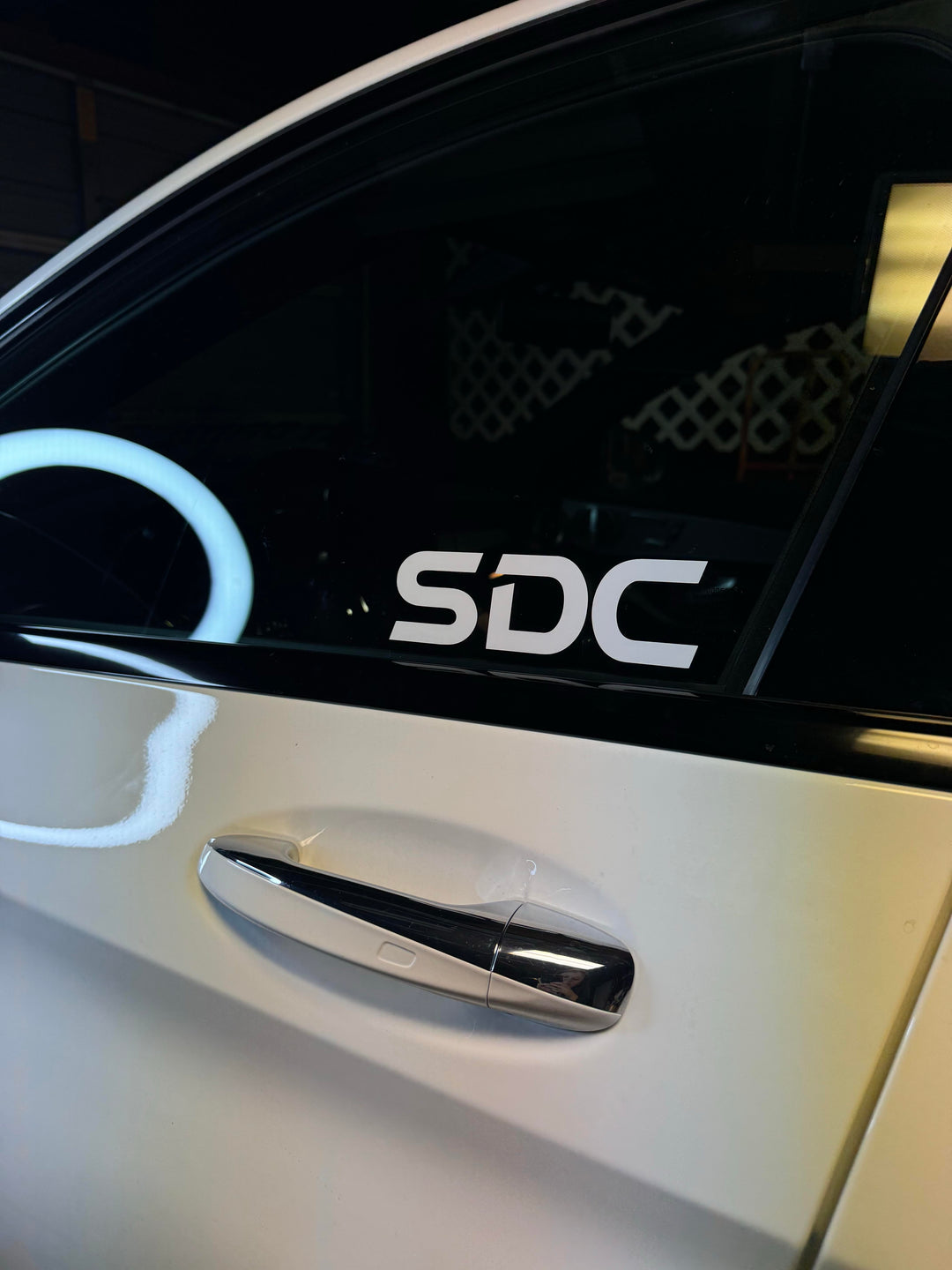 SDC car window decal