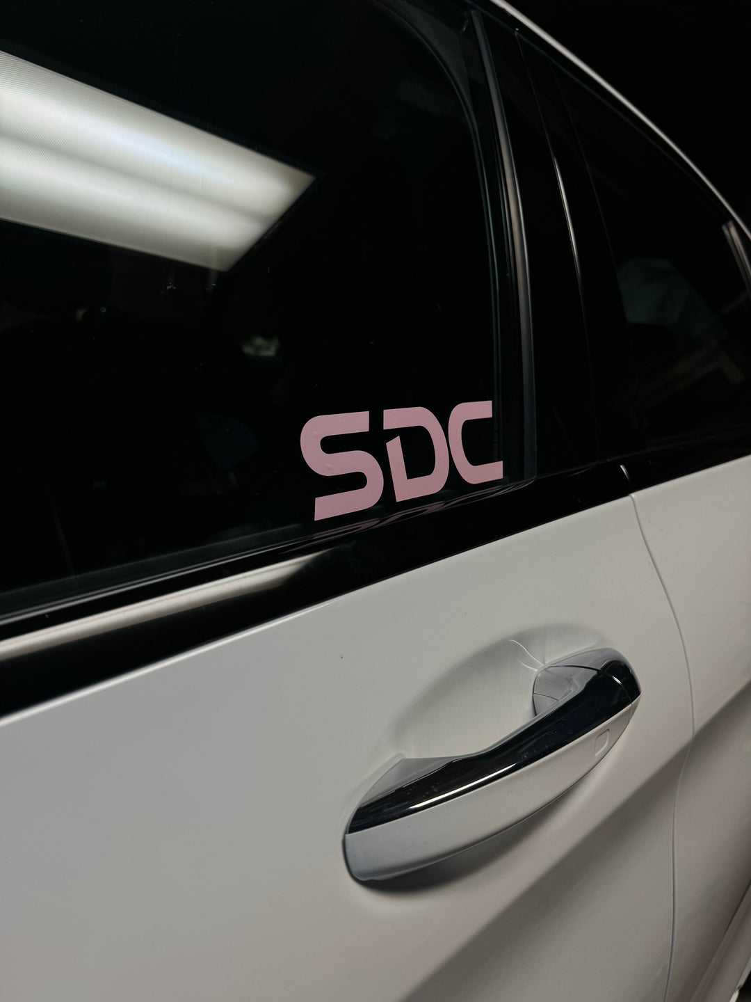 SDC car window decal