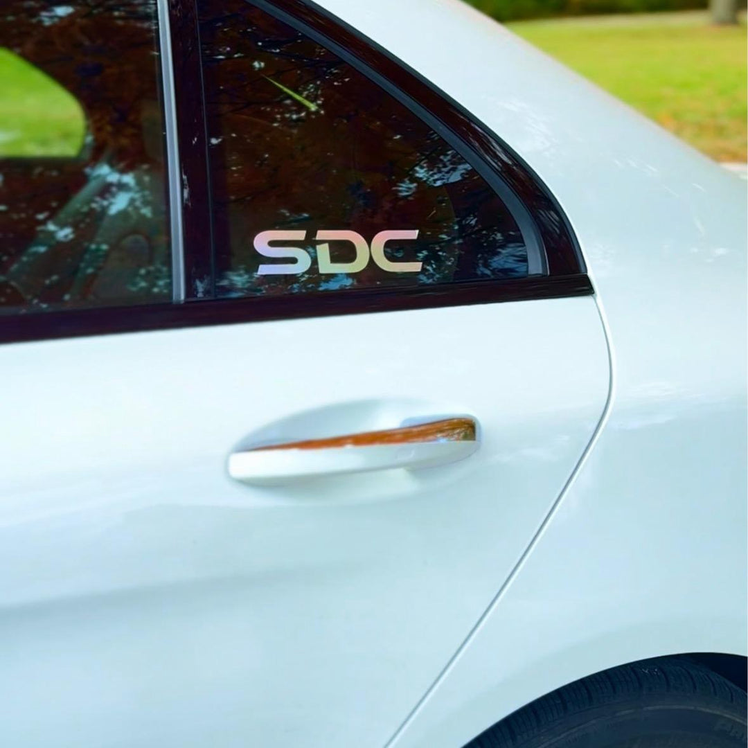 SDC car window decal